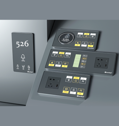 Boonlive Smart Panel Crystal Square Series – Elegant Centralized Control for Smart Spaces