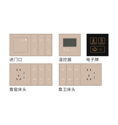 Boonlive Smart Panel K9S Series – Intelligent Smart Control for Luxury & Modern Spaces