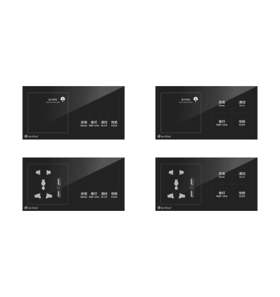 Boonlive Smart Panel A5L Glass Series – Luxury Smart Control for Modern Spaces